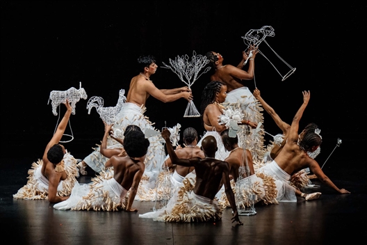 HATCHED ENSEMBLE by Mamela Nyamza